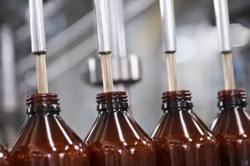 Condiment and seasoning bottling line for vinegar soy sauce and liquid sauce packaging