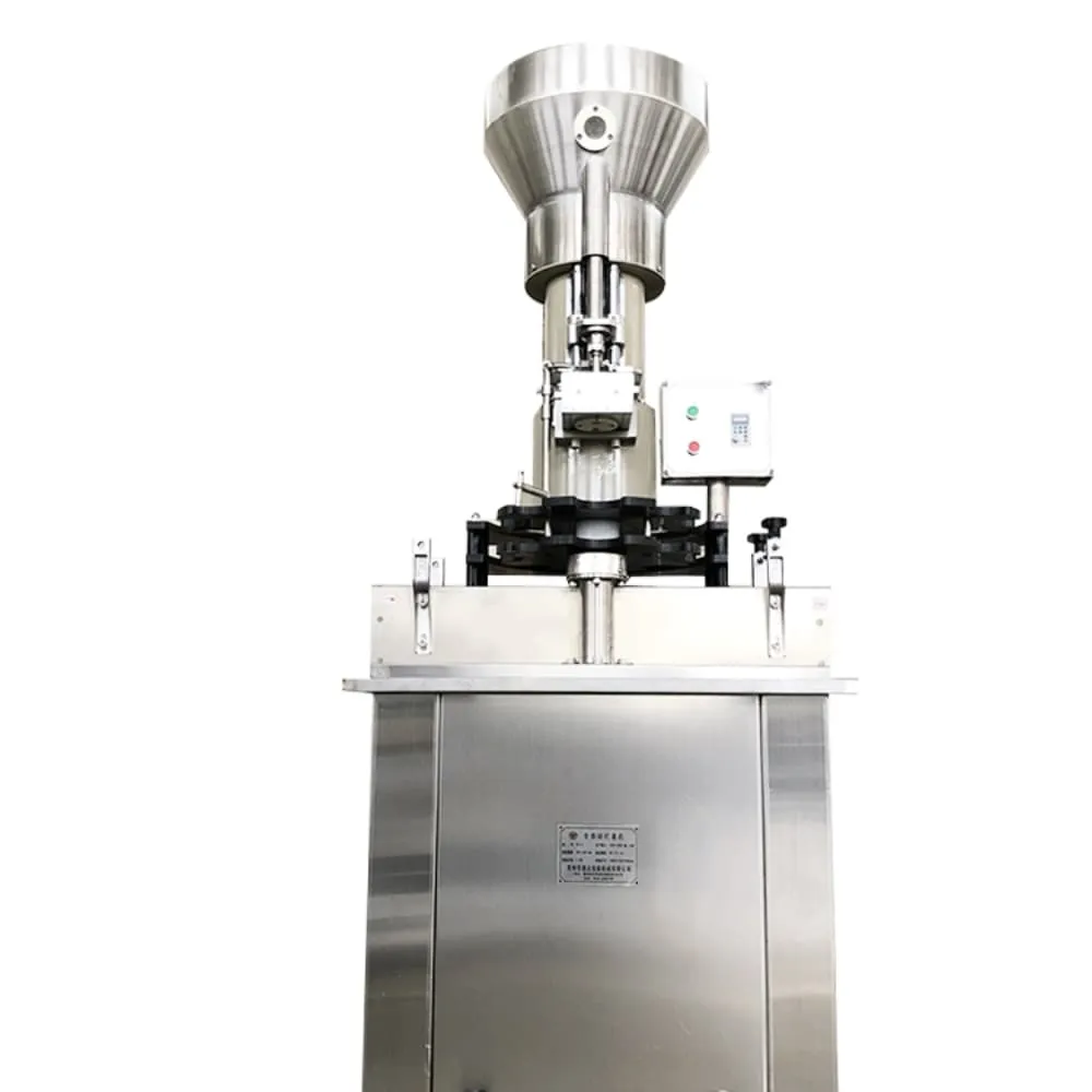 Detial of FY corking machine for natural corks