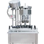 FW Series ROPP capping machines for pilfer-proof aluminum caps on glass bottle lines-8 heads