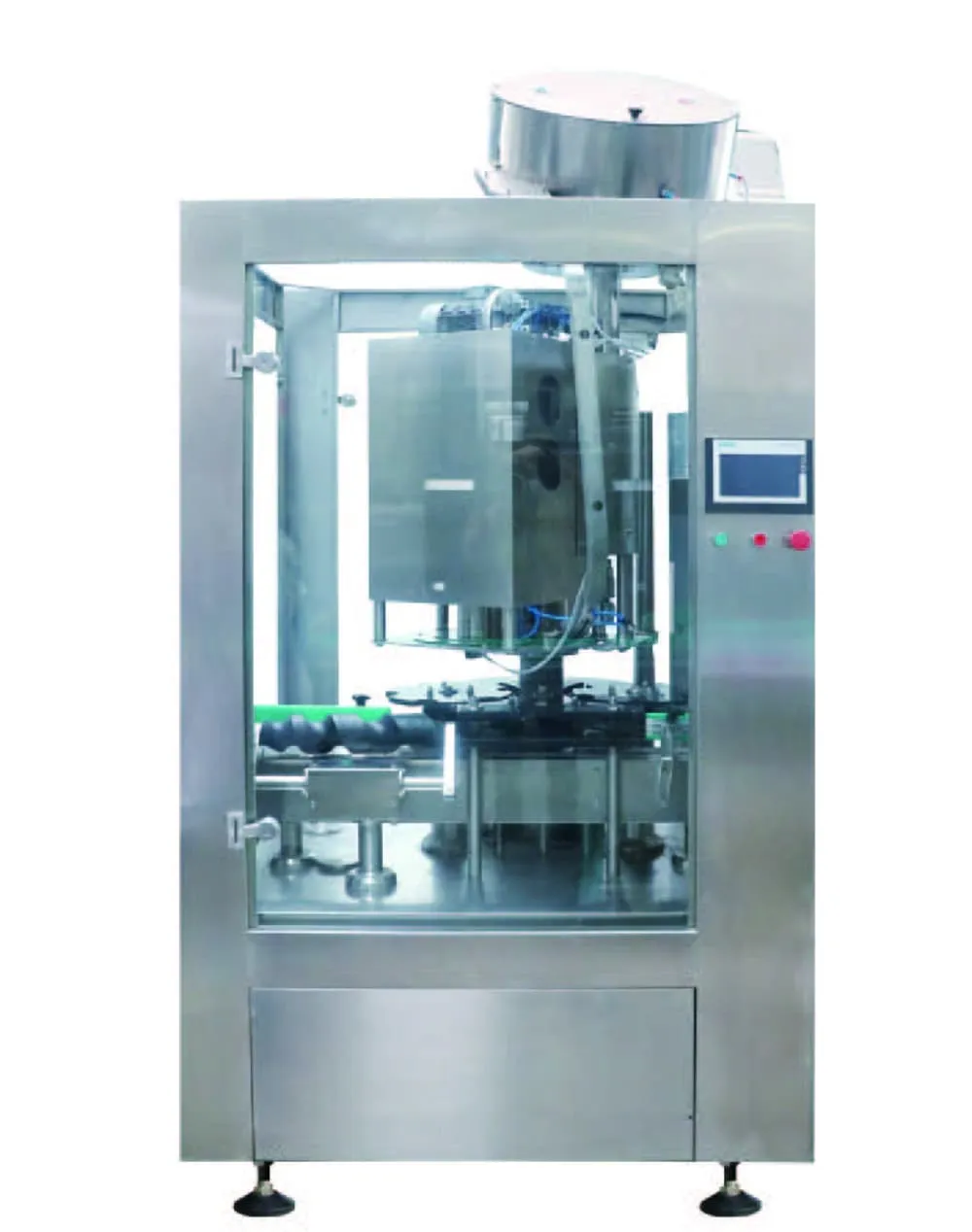 FX-6 plastic screw capping machine for bottle and large-barrel plastic cap sealing
