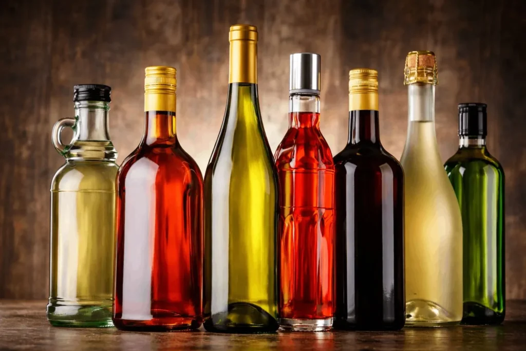 Glass bottles for wine and spirits filling applications