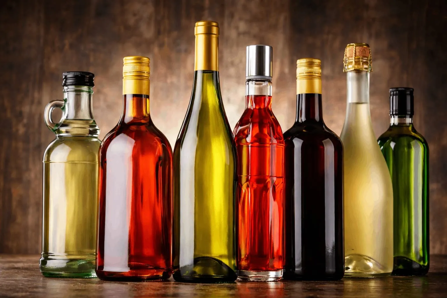 Glass bottles for wine and beverage filling applications