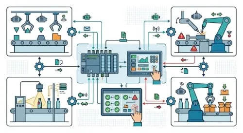 Siemens PLC control system for packaging line