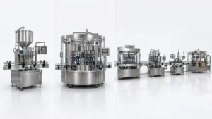 Standalone machine monoblock system and complete filling line comparison for packaging projects