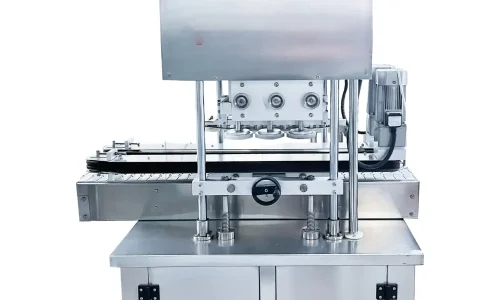 FCG-6 linear capping machine for screw cap bottles and multi-cap applications