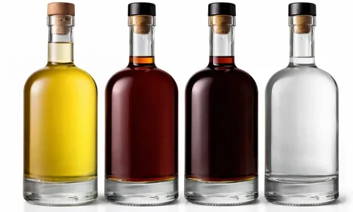 Integrated alcohol bottling production line