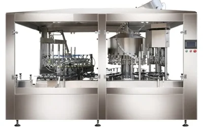 Filling and capping equipment for bottled liquid products