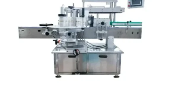 TN-2 multifunction double-side sticker labeling machine for shaped bottles